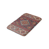 Kilim Aztec Red Blue Tan  Badmat (Gekanteld)