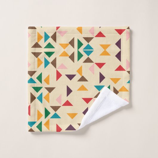 Kilim triangle pattern (Gant de toilette)
