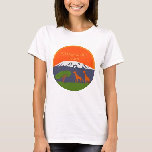 Kilimanjaro Altitude T-shirt (Voorkant)