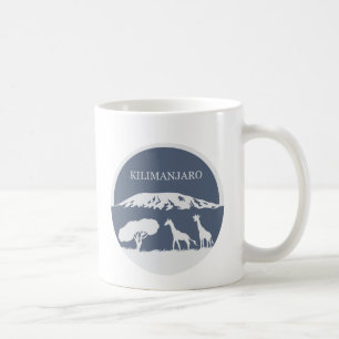 Kilimanjaro (blauw) koffiemok