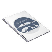 Kilimanjaro (blauw) notitieboek (Rechterzijde)