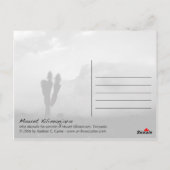 Kilimanjaro Briefkaart (Achterkant)