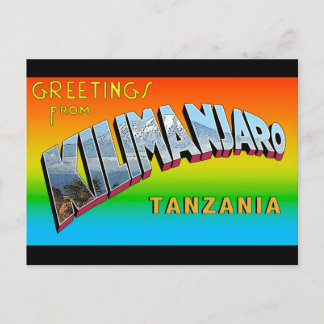 Kilimanjaro Briefkaart