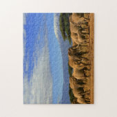 Kilimanjaro en olifanten legpuzzel (Verticaal)