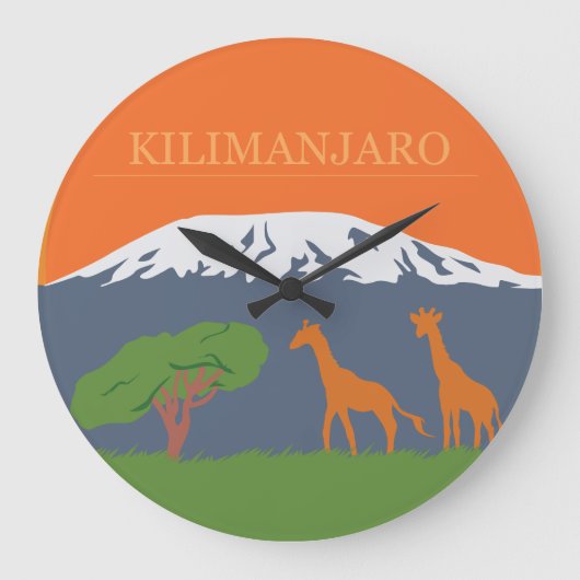 Kilimanjaro Grote Klok (Voorkant)