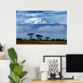 Kilimanjaro Kenya Poster (Thuiskantoor)