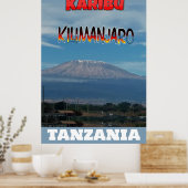 Kilimanjaro Kilimanjaro Poster (Keuken)