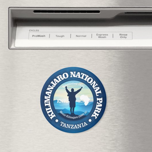 Kilimanjaro NP (V) Magneet (Insitu (Vaatwasser))