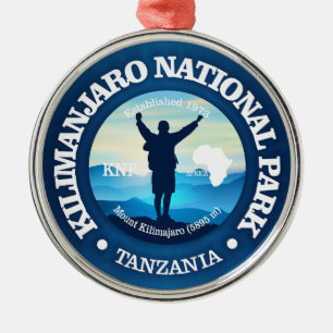 Kilimanjaro NP (V) Metalen Ornament