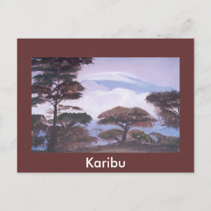 Kilimanjaro, Oost-Afrika Briefkaart