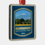 Kilimanjaro (PF) Metalen Ornament (Rechts)