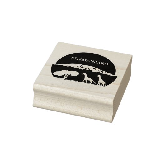 Kilimanjaro Rubberstempel (Stempel)