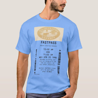 Kilimanjaro Safari fastpass TShirt