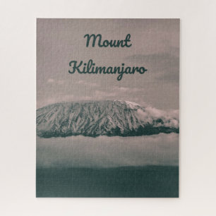 Kilimanjaro Snow Volcano in Tanzania Afrika Legpuzzel