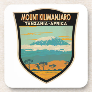 Kilimanjaro Tanzania Africa Bier Onderzetter