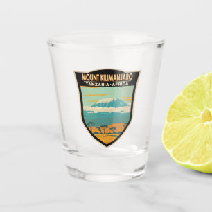 Kilimanjaro Tanzania Africa Shot Glas