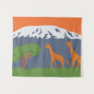 Kilimanjaro Wandkleed