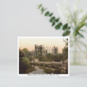 Kilkenny castle & River Nore, 19e eeuw Briefkaart (Staand voorkant)