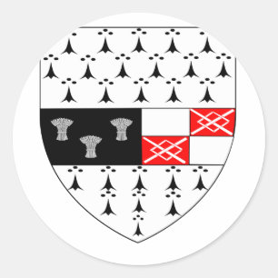 Kilkenny County Crest, Ierland Ronde Sticker