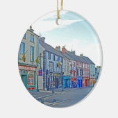 Kilkenny Street, Ierland, Ceramic Ornament (Links)