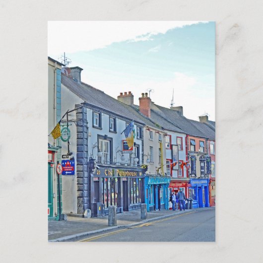 Kilkenny Street Tom Wurl Briefkaart (Voorkant)