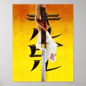 Kill Bill katana Poster (Voorkant)