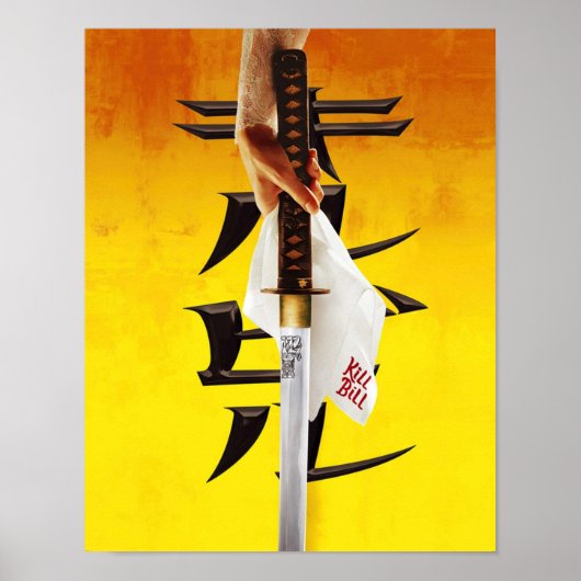 Kill Bill katana Poster (Voorkant)