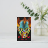 Killa Klown Carte de visite (Debout devant)
