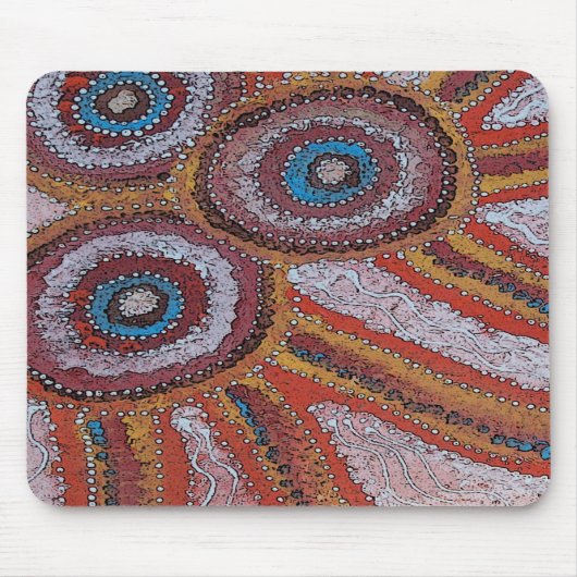 Killara Aboriginal Mousepad Muismat (Voorkant)