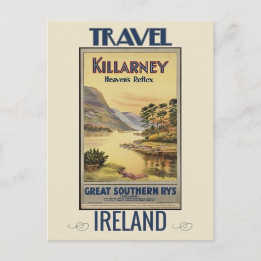  Killarney België Treinreizen Briefkaart (Voorkant)