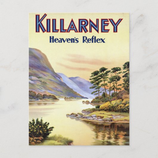 Killarney, Heaven's Reflex Briefkaart (Voorkant)