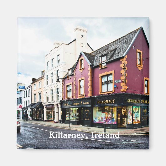 Killarney, Ierland straatbeeld Magneet (Voorkant)