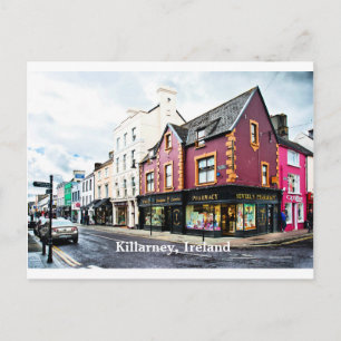 Killarney, Ireland street uitzicht Briefkaart