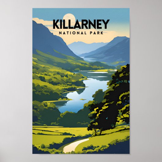 Killarney National Park Reizen PS Poster (Voorkant)