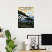 Killarney national park vintage travel poster (Thuiskantoor)