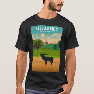 Killarney National Park Vintage Travel Poster T-shirt