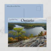 Killarney Provincial Park, Ontario, Verenigde Stat Briefkaart (Voorkant / Achterkant)