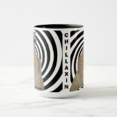 KILLAXIN' Fat Manx Cat met zonnebril Coffee Mok (Midden)