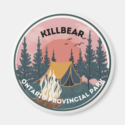Killbear Ontario Provincial Park Magnet (Devant)