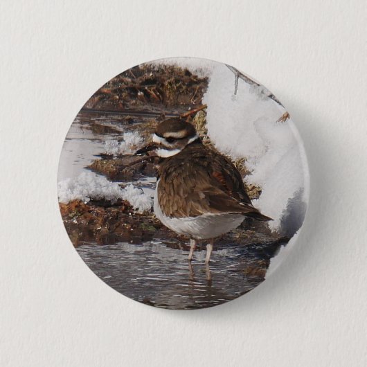 Killdeer Badge Ronde Button 5,7 Cm (Voorkant)