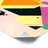 Killed Them with Memphis Designed Kindness Perfect Poster (Hoek)