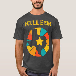 Killeen Texas Vintage Verdrietig Souvenir 1 T-shirt