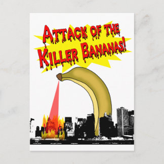 Killer Bananas. Briefkaart