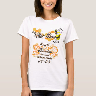 Killer bijen geel t-shirt