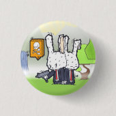 Killer Bunnies Ronde Button 3,2 Cm (Voorkant)