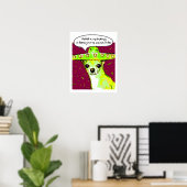 Killer Chihuahua Poster (Thuiskantoor)
