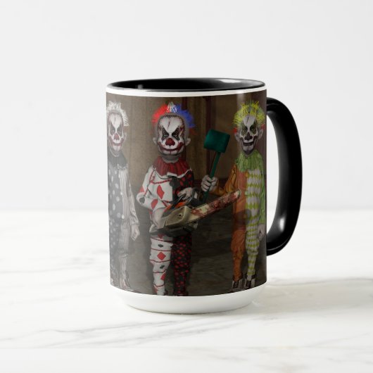 Killer Clown Circus Mug (Devant droit)