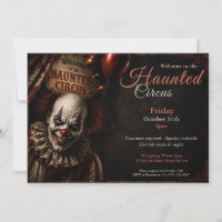 Killer Clown | Halloween Kostuum Feest Uitnodiging