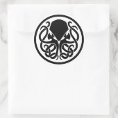 Killer Cthulhu-sticker (alleen voor beperkte tijd) Ronde Sticker (Tas)