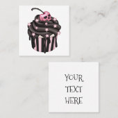 Killer Cupcake Contactkaartje (Voorkant / Achterkant)